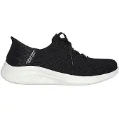 SKECHERS Baskets basses 'Ultra Flex 3.0' noir / blanc