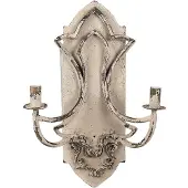 Clayre & Eef Applique 41x17x60 cm Beige Métal