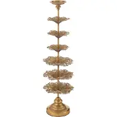 J-Line Porte-bougie arbre metal or large
