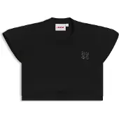 HUGO T-shirt Loose en coton avec logo clouté pour enfant