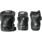 Roces Ventilated 3 Pack Set Noir M