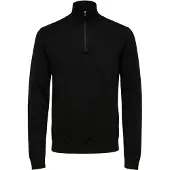 Selected Pull-over 'Berg' noir