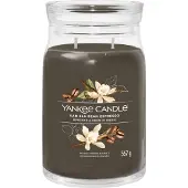 Yankee candle Vanilla Bean Espresso bougie parfumée Signature 567 g