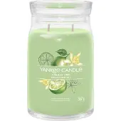 Yankee candle Vanilla Lime bougie parfumée Signature 567 g