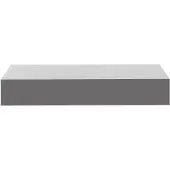 Finori Tablette murale Shelvy 23cm - gris brillant