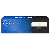 PrintAbout Toner compatible pour Xerox X106R03692PA - Jaune