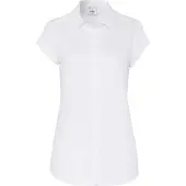 Desoto Slim Fit Blouse en jersey blanc, Unicolore
