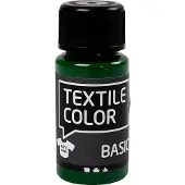 Creativ Company Textilfarbe Halbdeckende Textilfarbe – Olivgrün, 50 ml