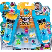 Moose Mr. Beast Lab Swarms Minifigures Pack de 12 Mega Lab 4 3 cm Assortiment (4)