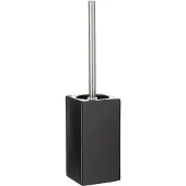 Spirella Quadro Porte Balai Wc - 45x11,5x11,5cm - Noir