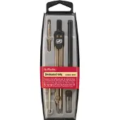Herlitz - coffret compas 5 pièces, couleur: noir
