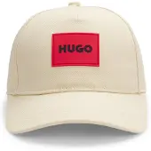 HUGO Casquette - Stone av. Rouge - - 56 cm - Casquette