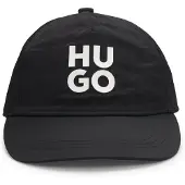 HUGO Casquette en tissu froissé avec logo revisité pour enfant