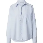 ONLY Chemisier 'ONLAlina' bleu clair / blanc