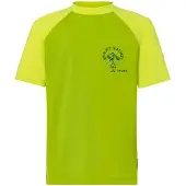 Vaude Solaro Iii Short Sleeve T-shirt Vert 110-116 cm Garçon