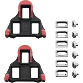 Shimano Paire de cales SPD-SL SM-SH10 Rouge Sans flotteur