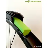 Vittoria Air-liner Tubeless Gravel Anti Flat Tire Insert Anti-puncture Mousse Vert 700C / 31-40