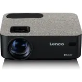 Lenco Video projecteur LCD LPJ-700BKGY avec Bluetooth Noir Anthracite