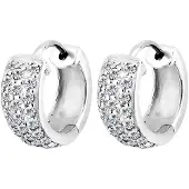 Elli Boucles d'oreilles argent