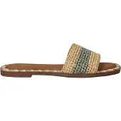 Tamaris Mule jaune d'or / olive