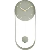 Karlsson Horloge murale pendule Charm vert - Ø 20 x 50cm