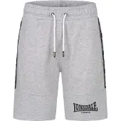 Lonsdale Pantalon 'Scarvell' gris / gris clair / noir