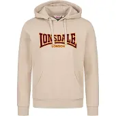 Lonsdale Sweat-shirt 'Classic' sable / jaune / bourgogne