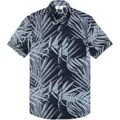 Garcia Chemise bleu marine / bleu clair / vert foncé