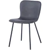 Molecule Chaise de salle à manger Suzanna-gris foncé