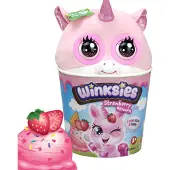 Silverlit Winksies Strawberry Unicorn, Licorne, 3 ans(a), Interactif, Son, AA, Piles incluses