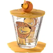 Leonardo Set de Verres pour Enfant Leonardo Lion (3-pièces)