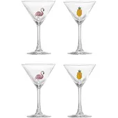 Bloomingville Ensemble de 4 verres à cocktail Misa