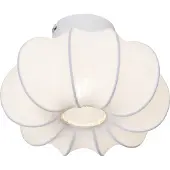 QAZQA Plafonnier Japandi blanc 27cm - Plu Asyesha