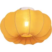 QAZQA Plafonnier Japandi Or 37cm - Plu Asyesha