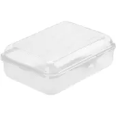 Rotho Boîte à lunch - - FUN - 2,35 l - Bleu aqua - Fermeture par clip