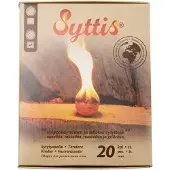 Syttis allume-feu ronds, 20 pièces