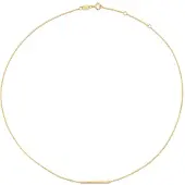 Jackie 14K Gold Chaîne en or jaune 14 carats