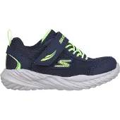 SKECHERS Nitro Sprint Klittenband Laag - Blauw - Maat 26