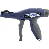 Hellermanntyton EVO9iHT-MET/PL-BU Pince à colliers EVO9i HT Bleu-Gris