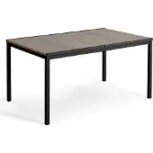 Keter Signature Porto Table 160 cm frêne et acier noir