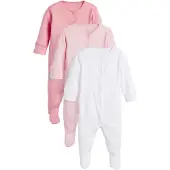 Next Barboteuse / body rose / blanc