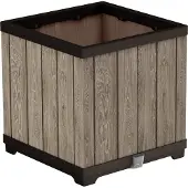 Keter Donica ogrodowa w kolorze ashwood 262635 (45.50 x 45.50 x 45.50 cm)