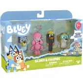 Bluey & Friends Figure Multicolore