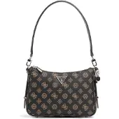 GUESS Femmes, Sac à main, Eco Schultertasche 24 cm, Marron