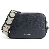 Coccinelle Sac bandoulière 'TEBE' beige / bleu nuit / noir