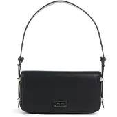 Kate spade new york Sac bandoulière 'Liv Schultertasche Aus Glattem Leder' noir