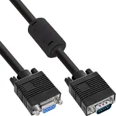 InLine 17745B Câble VGA Noir