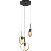 Eglo Lampe suspendue Vide Ipsden 3 lumières