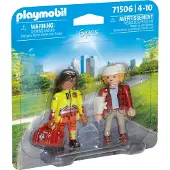 Playmobil 71506 DuoPack Ambulancier avec patient 71506