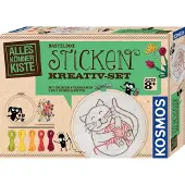 Kosmos Kit de broderie créative Coffret de bricolage à partir de 8 ans